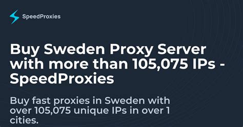 Buy Estonia Proxy Server with more than 12,765 IPs .